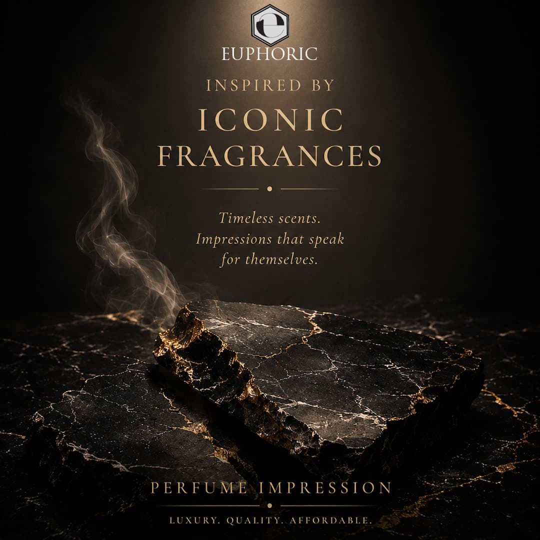 Euphoric Instagram creative about luxury-inspired fragrances